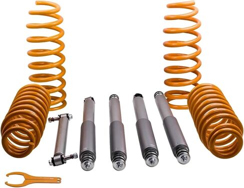 2" 50mm Suspension Shocks Coil Springs Lift Kit Compatible For Toyota Landcruiser 80 105 Series in Saudi Arabia