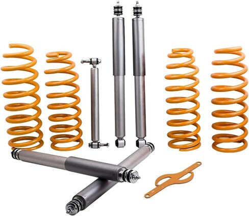 2" 50mm Suspension Shocks Coil Springs Lift Kit Compatible For Toyota Landcruiser 80 105 Series in Saudi Arabia