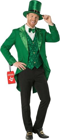 Morph Leprechaun Costume Men St Patricks Day Irish Outfit Adult Saint Patricks Day Leprechaun Attire for Men in Saudi Arabia