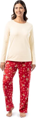 Fruit of the Loom Men Matching Holiday Family Sleep Pajama Set for Women, Men, and Kids in Saudi Arabia