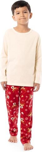 Fruit of the Loom Men Matching Holiday Family Sleep Pajama Set for Women, Men, and Kids in Saudi Arabia
