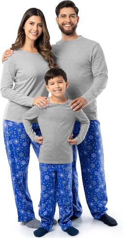 Fruit of the Loom Men Matching Holiday Family Sleep Pajama Set for Women, Men, and Kids in Saudi Arabia