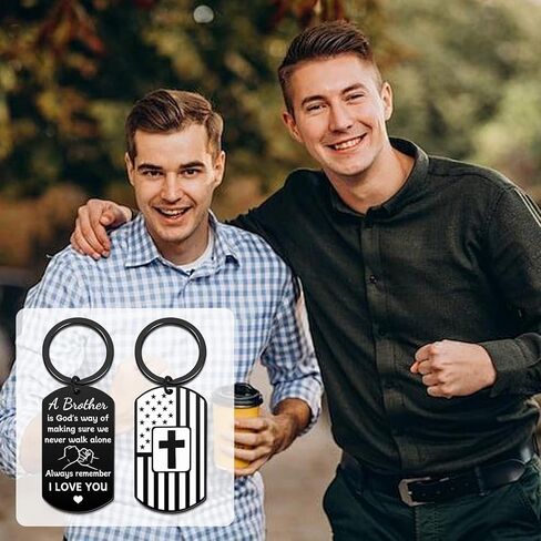 Brother Birthday Gifts for Big Brothers From Sister Gift Ideas for a Brother Keychain Graduation Christmas Gifts for Adult Brothers in Saudi Arabia