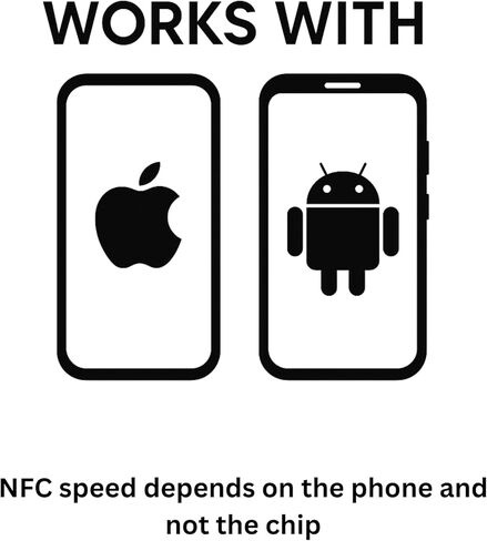 NFC Social Media Keychain with Smart Contact Sharing, Multiple Colors, Digital Networking Tool in Saudi Arabia