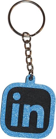NFC Social Media Keychain with Smart Contact Sharing, Multiple Colors, Digital Networking Tool in Saudi Arabia