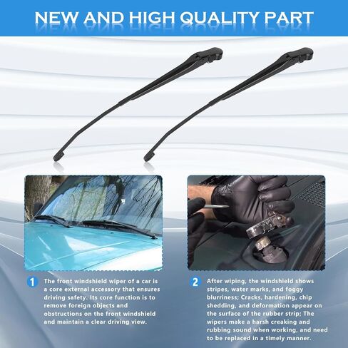 Front Windshield Wiper Arm Kit Fit for Explorer Ranger 1995-1997 Mercury Mountaineer 1997# 42630 F57Z 17526-A F67Z 17526-AB in Saudi Arabia