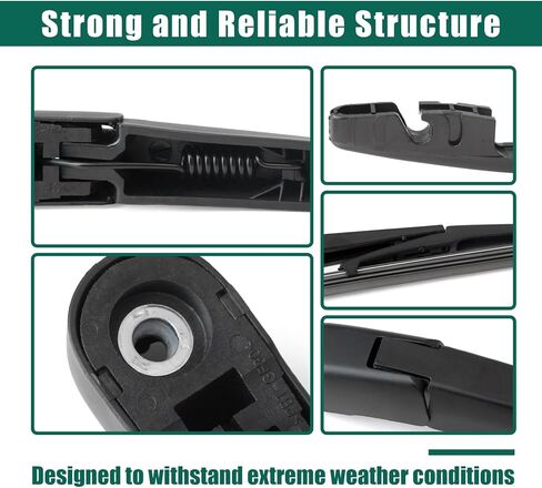 YUXIVCNE Rear Windshield Wiper Blade & Arm Set Compatible with Acura MDX Base for SH-AWD Type S Models 2022-2025 in Saudi Arabia