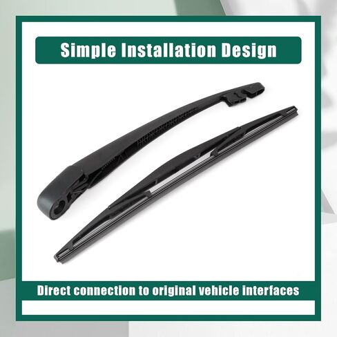 YUXIVCNE Rear Windshield Wiper Blade & Arm Set Compatible with Acura MDX Base for SH-AWD Type S Models 2022-2025 in Saudi Arabia