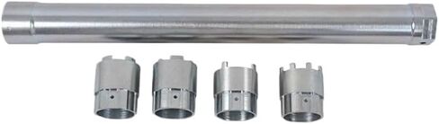 4 Adapters Fork Damping Rod Holding Tool Motorcycle Shock Absorber Core Inner Barrel Disassembly Tool Compatible with Professional Motorcycle Service Tools in Kuwait