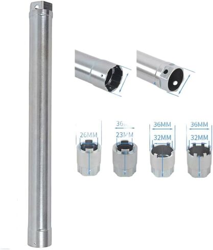 4 Adapters Fork Damping Rod Holding Tool Motorcycle Shock Absorber Core Inner Barrel Disassembly Tool Compatible with Professional Motorcycle Service Tools in Kuwait