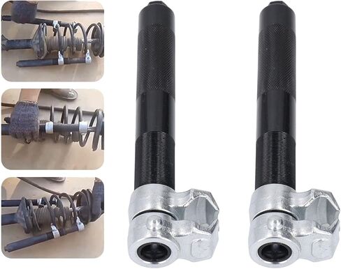 Professional Spring Compressor Tool Set of 2 Heavy Duty 2200 lb Capacity for Cars Trucks SUVs Safe Locking Design High Carbon Steel Strut Coil Suspension Assembly in Saudi Arabia