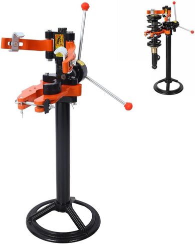ضاغط زنبركي تلقائي للمركبة - أقصى ارتفاع 20 بوصة، مكبس زنبركي ملفوف يدوي التشغيل، أداة ضغط زنبركية يدوية شديدة التحمل لإزالة صدمات السيارة ودعائمها in Kuwait