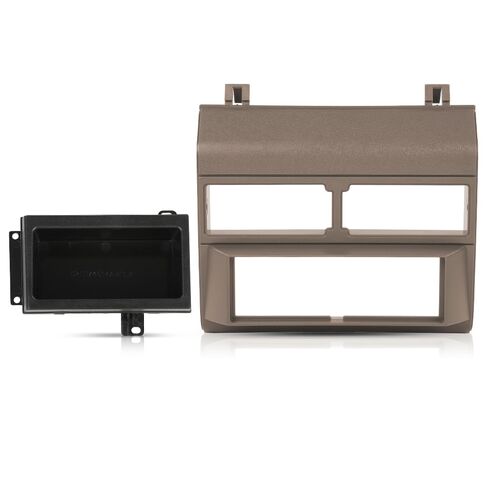 PIT66 Single Din Dash Kit w/o Wire Harness Adapter Compatible with 1988-1994 Chevy/GMC Sierra Pickup Full Size,Fit 1992-1994 Chevy/GMC Suburban,Fit 1992-1994 GMC Yukon in Saudi Arabia