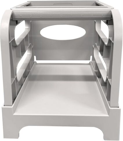 حامل رول الملصقات الخارجي 3nStar للملصقات الحرارية 4x6 | يدعم طابعات الملصقات المكتبية | حامل قائم بذاته للملصقات والملصقات القابلة للطي على شكل مروحة in Kuwait