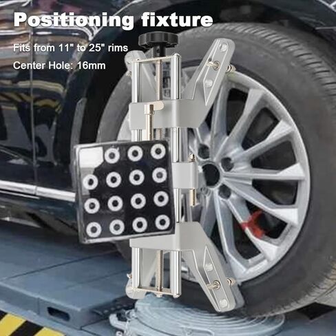 3D DSP Wheel Alignment Rack Tool, Wheel Clamp & Wheel Alignment Tool for Camber Caster Gauges Compatible with 11-25" Rims Camber Alignment Tool Universal Tire Repair Tool in Kuwait
