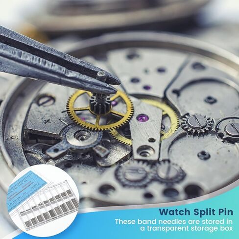 Larrel 360PCS Watch Band Link Cotter Pin, 6-23mm Watch Link Cotter Pin, Metal Cotter-Pins for Watchband Repair in Saudi Arabia