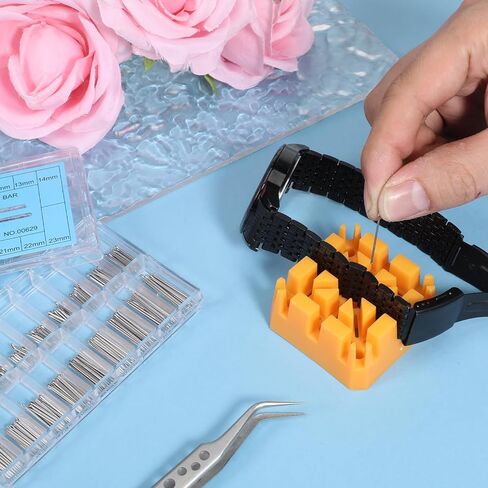 Larrel 360PCS Watch Band Link Cotter Pin, 6-23mm Watch Link Cotter Pin, Metal Cotter-Pins for Watchband Repair in Saudi Arabia