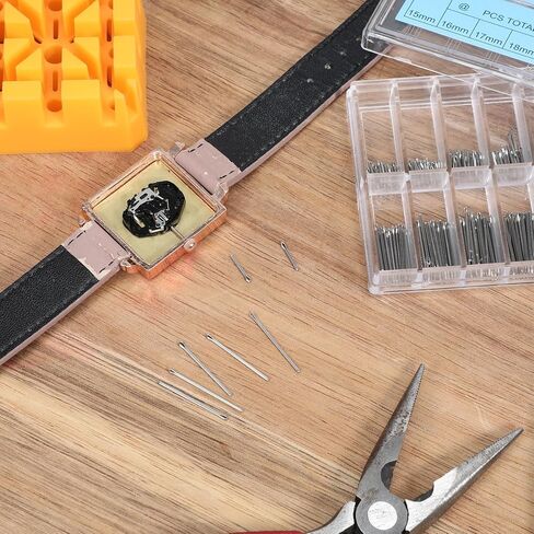 Larrel 360PCS Watch Band Link Cotter Pin, 6-23mm Watch Link Cotter Pin, Metal Cotter-Pins for Watchband Repair in Saudi Arabia
