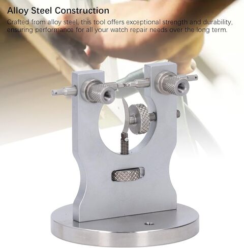 Watch Balance Wheel Correction Caliper, Precise Calibration Tool, Alloy Steel Watch Movement Balance Wheel Correction Caliper, Watchmaker Balance Truing Tool w Storage Box in Saudi Arabia