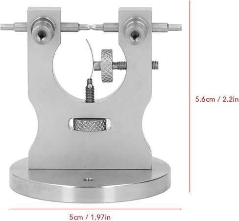 Watch Balance Wheel Correction Caliper, Precise Calibration Tool, Alloy Steel Watch Movement Balance Wheel Correction Caliper, Watchmaker Balance Truing Tool w Storage Box in Saudi Arabia