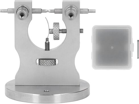 Watch Balance Wheel Correction Caliper, Precise Calibration Tool, Alloy Steel Watch Movement Balance Wheel Correction Caliper, Watchmaker Balance Truing Tool w Storage Box in Saudi Arabia