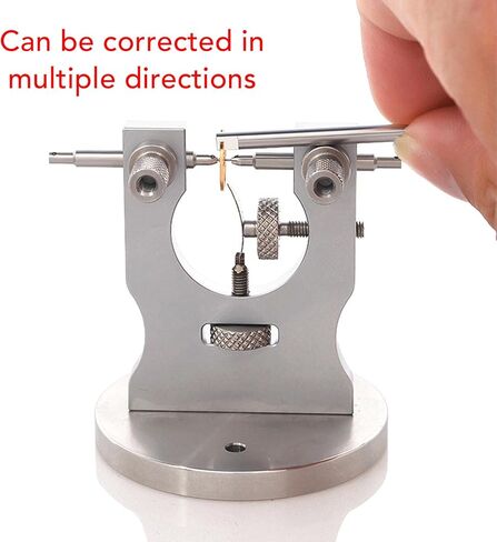 Watch Balance Wheel Correction Caliper, Precise Calibration Tool, Alloy Steel Watch Movement Balance Wheel Correction Caliper, Watchmaker Balance Truing Tool w Storage Box in Saudi Arabia