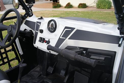 Decal Concepts Carbon Fiber Dash Graphic Kit - Fits Polaris RZR Xp 900 / RZR 800 in Saudi Arabia