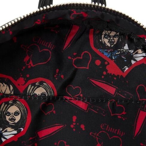 حقيبة ظهر صغيرة من Loungefly Universal Bride Of Chucky Tiffany بحزام مزدوج in Kuwait