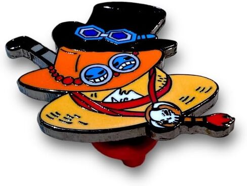 One Piece inspried pin Jolly roger enamel one piece pin anime pins Pirates hard enamel badge animepins collectible anime brooch gift otaku cosplay accessories (3HATS) in Saudi Arabia