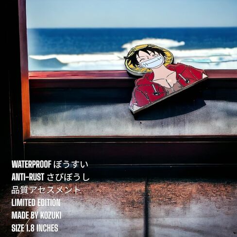 One Piece inspried pin Jolly roger enamel one piece pin anime pins Pirates hard enamel badge animepins collectible anime brooch gift otaku cosplay accessories (3HATS) in Saudi Arabia