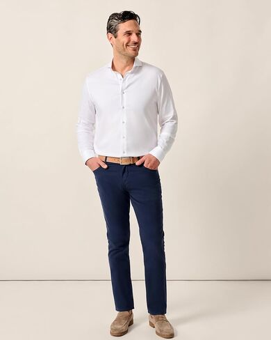 johnnie-O Carmel Sateen 5-Pocket Pants Dark Navy / 40/32 in Saudi Arabia