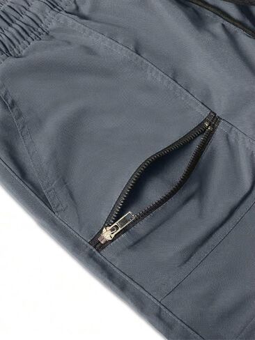 Men’s Cargo Jogger Pants: Multiple Utility Pockets, Drawstring Waist, Elastic Cuffs, Relaxed-Fit Sturdy Fabric Trousers in Saudi Arabia