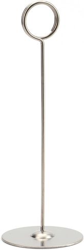 Tosnail 12 Pack 8" Tall Table Number Holders, Place Card Holder, Picture and Photo Display Stands, Reserved Table Sign Holders for Centerpieces, Food Signs, Memo Notes, Wedding Party Table Setting in Saudi Arabia