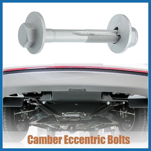 Car Camber Adjusting Eccentric Bolts Lockout Kit Suspension Control Arm Repair Bolt for Volkswagen SportWagen 2010-2019 No.1K0501387D 2 Set Item Replacement in Saudi Arabia