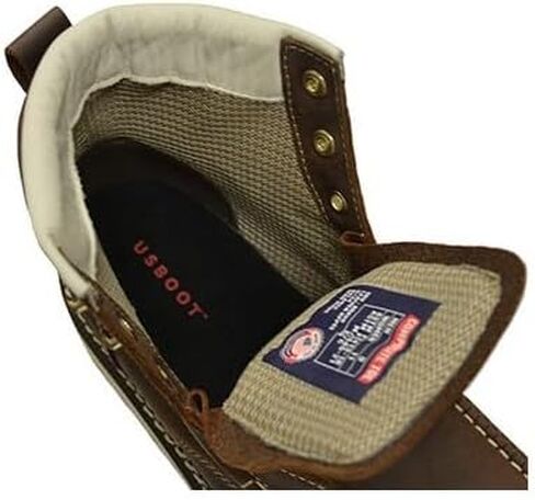 Men's Bravo 6" Composite Toe Wedge Sole Moc Toe Work Boots (U.S.A.) 27286-GWP505 in Saudi Arabia