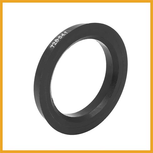 4pcs Plastic 72.6mm OD to 54.1mm ID Car Hub Centric Rings Wheel Bore Center Spacer Hub Rings Black Replacement in Saudi Arabia
