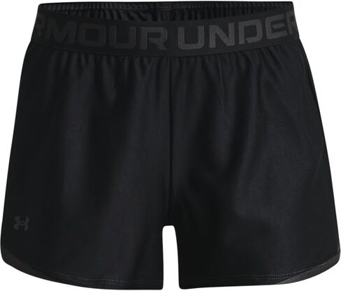 شورت Play Up 2.0 للسيدات/السيدات من Under Armour (8-10 المملكة المتحدة) (أسود) in Saudi Arabia