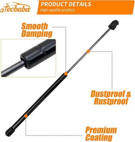 يدعم رفع غطاء محرك السيارة متوافق مع 2020-2026 Jeep Gladiator JT 2018-2026 Wrangler JLU غطاء محرك السيارة دعم الدعامات غطاء محرك السيارة المخمدات جميع الأحوال الجوية 1 زوج لملحقات المصارع 2025 in Kuwait