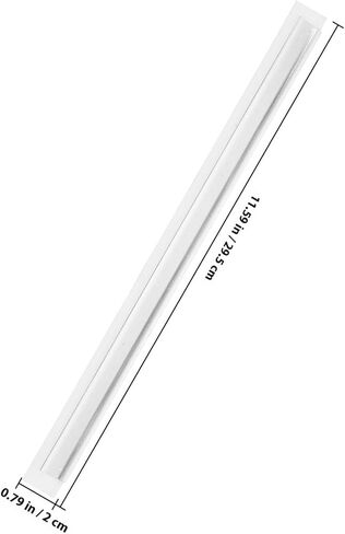 6pcs Aluminum Alloy Frame Squeegee Replacement with Soft Rubber Blade 29x2cm Silicone Window Squeegee Parts for Glass Door Cleaner and Shower Glass Cleaning in Kuwait