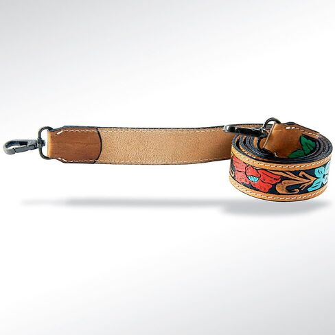 American Darling Hand Tooled Genuine Leather Crossbody Handle Strap for Bags Phone Keychain Wallet Purse Clutch Cellphone in Saudi Arabia