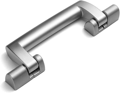 lasenersm 1 Piece Luggage Handle Replacement Luggage Suitcase Handle Luggage Handle Strap Plastic Pull Handle Grip Replacement Strap Grip Replacement for Luggage Suitcase, Length 7.87 Inches, Silver in Saudi Arabia