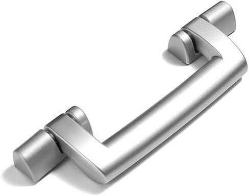 lasenersm 1 Piece Luggage Handle Replacement Luggage Suitcase Handle Luggage Handle Strap Plastic Pull Handle Grip Replacement Strap Grip Replacement for Luggage Suitcase, Length 7.87 Inches, Silver in Saudi Arabia