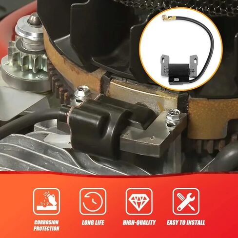 Ignition Coil Armature Magneto for Briggs & Stratton 592846 Replaces 691060 799651 for 401000 405000 407000 Series 18-22 HP Intek V-Twin Engines in Kuwait