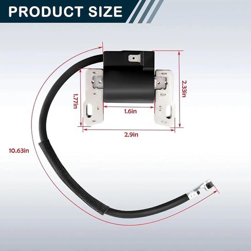 Ignition Coil Armature Magneto for Briggs & Stratton 592846 Replaces 691060 799651 for 401000 405000 407000 Series 18-22 HP Intek V-Twin Engines in Kuwait