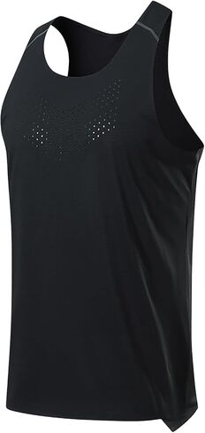 تجريب تانك القمم للرجال تنفس Crewneck أكمام قميص شبكة داخلية صالة بيجامة أعلى الصالة الرياضية الجري الملابس in Kuwait