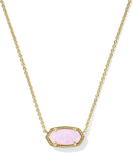 كندرا سكوت، قلادة إليسا للسيدات، أوبال وردي ذهبي أحمر الخدود، مقاس واحد in Kuwait