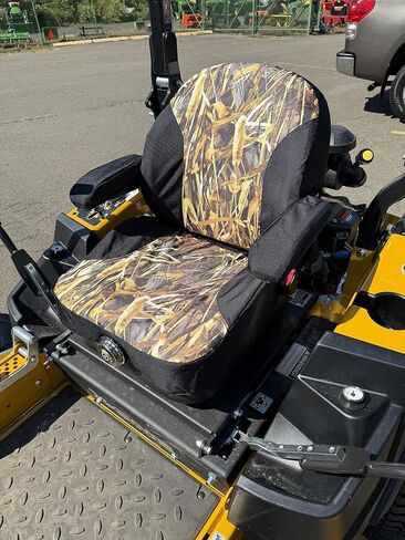 Durafit Seat Covers, Custom Fit Hustler X one,Super Z,Hyper Drive,Super104 and Diesel Z Zero Turn Mowers in Black/CAMO Camo Waterproof Endura Fabric in Saudi Arabia
