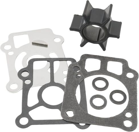 345-65021-0 مجموعة خدمة المكره الخارجية المتوافقة مع Tohatsu Nissan Marine 25 30 35 40 HP 2 السكتة الدماغية نموذج المحركات مضخة المياه 361-87322-0 in Saudi Arabia
