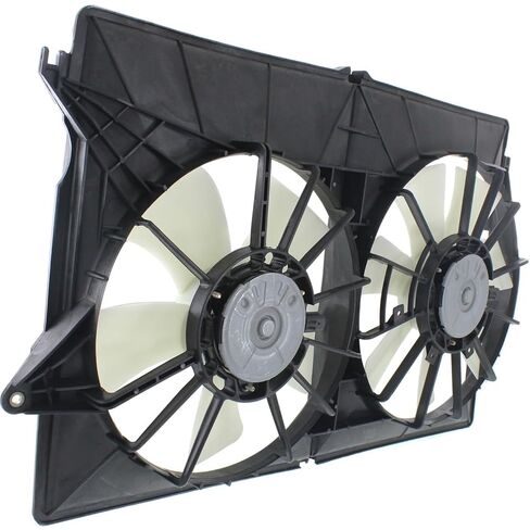 Replacement Radiator Cooling Fan Assembly fits Chrysler Pacifica 2004 3.5L V6 (2-Pin Plug) in Saudi Arabia