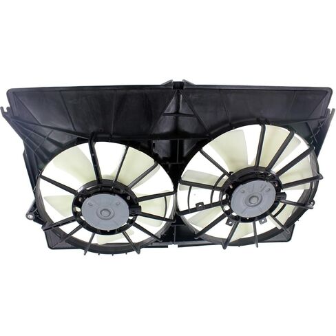 Replacement Radiator Cooling Fan Assembly fits Chrysler Pacifica 2004 3.5L V6 (2-Pin Plug) in Saudi Arabia